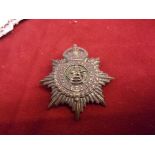 Royal Army Service Corps EDVI Other Ranks Forage Cap Badge (Bronze), tab fitting. K&K: 988