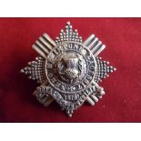 Royal Scots Fusiliers Victorian Pipers Glengarry Badge (Cast White-metal), two lugs. An incredibly