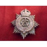 Royal Army Service Corps EDVI Other Ranks Forage Cap Badge (Bronze), tab fitting. K&K: 988