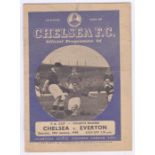 Chelsea v Everton 1949 29th January FA Cup 4th Round