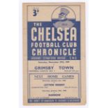 Chelsea v Grimsby Town 1947 27th December