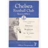 Chelsea v Aston Villa 1948 27th November League Division 1 team change in pen