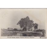 Postcards-Palestine-Turkish Railway-Ramich Station, used 1920