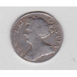 1711 Queen Anne Sixpence – fine