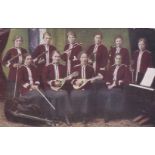 Postcards-Salvation Army Musicians 1926-used colour postcard of lady musicians No.391-headquarters