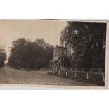 Postcards-Suffolk-Barham – fine RP The Lodge, Norwich Road – used 1921