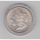 USA 1887 Morgan Dollar- .900 silver Dollar, KM110