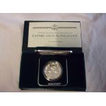 USA 1997 – Botanic Gardens – proof silver dollar, boxed with certificate