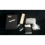 Jewellery-Cigarette Lighters-(6) including Ronson, Win and Noble