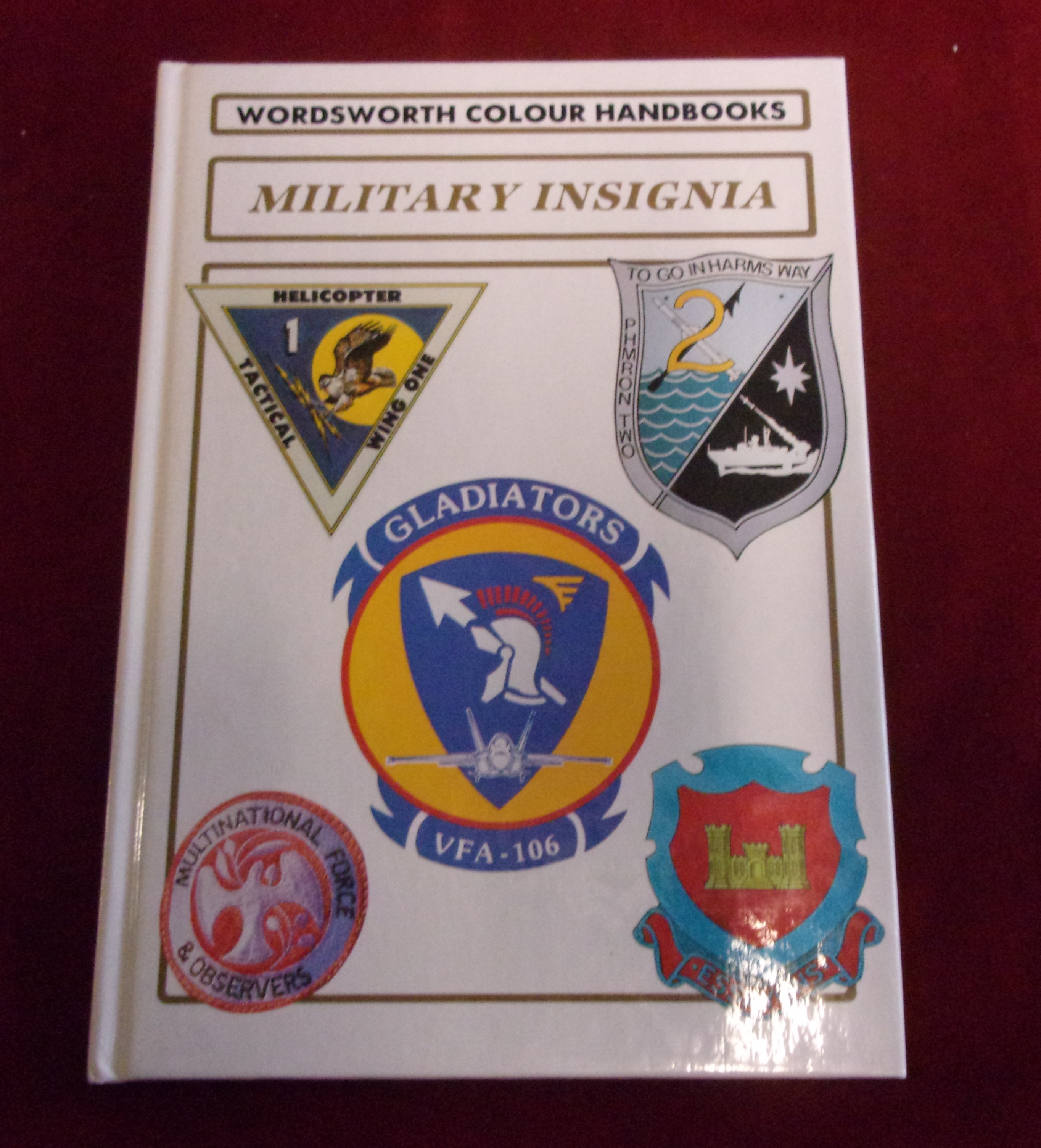 Military Insignias of the world guide book - Wordsworth Colour Handbooks. Excellent reference.