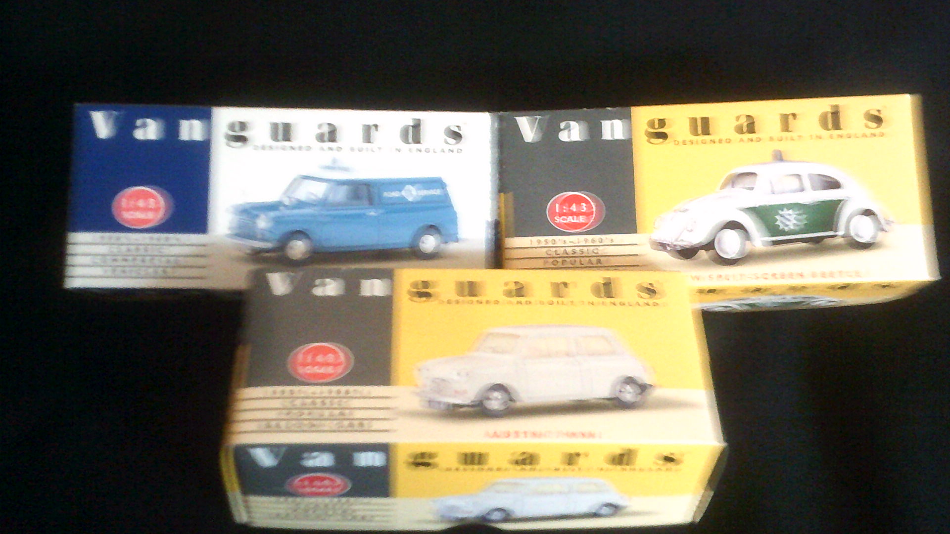 Lledo 1950's-1960's-(3) includes Classic Popular Austin 7 Mini VA13001-Commercial Vehicle Austin Van