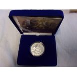 Great Britain 2005-£5 Trafalgar Silver Proof, Royal Mint case and certificate