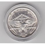 USA 1936S Half Dollar- .900 Arkansas Centennial of Statehood, mintage 9,660, GEF/AUNC, with