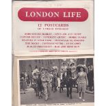 Postcards-London Life – Charles Skilton Series (12) in original packet-postcard £10 per set (10
