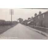 Postcards-Suffolk-Great Blakenham-Fine RP The Village Street Scene, used 1933