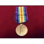 British WWI Victory Medal to: 6004 PTE. Alex Barnes, 21st London Regiment. Excellent original