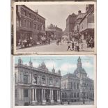 Postcards-Ipswich batch of (7) postcards includes street scenes, Orwell Place with horse drawn