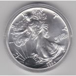 USA 1994 Eagle Dollar – Silver, BUNC, with certificate