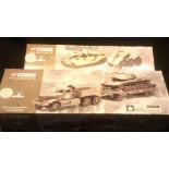 Corgi Classics-(2) include United States Armed Forces Diamond T Tank Transport + M60 A1 Medium