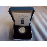 Great Britain 1995-One Pound Silver Proof Welsh Dragon, Royal Mint box and certificate