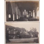 Postcards-Essex-Great Holland-RP range of eight early postcards-includes Great Holland Green, Street
