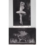 Postcards-Ballet-Margot Fonteyn-RP postcard ‘Le lac Des Cygnes’ Act II group scarce (2)