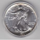 USA 1993 Eagle Dollar – Silver, BUNC,