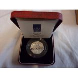 Great Britain 1994-Fifty Pence-Normandy Landings, Silver Proof, Royal Mint case and certificate