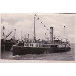 Postcard-Shipping -S.S. Norfolk, few RP used 1930