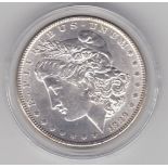 USA 1889 Morgan Dollar- .900 silver, KM 110, UNC