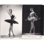 Postcards-Ballet-Svetlana Beriosova-RP postcard, le Lac Des Cygnes’ Act III Huston Rogers