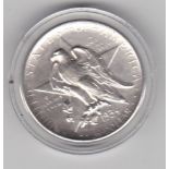 USA 1934 Half Dollar-.900 Texas Centennial, mintage 61,463, AEF, with certificate