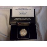 USA 1996 – Smithsonian Institute – 150th Anniversary, proof silver dollar, boxed with certificate