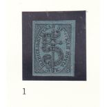 Schlisselburg - St. Petersburg Province 1865 C1 5k black on green m/m (1)