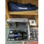 ASTRONOMY, Meade Etx125ex astro telescope in fitted case with accessories in case and tripod