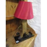 TWIN HOOF SUPPORT TABLE LAMP
