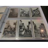 POSTCARDS, Extensive collection of cards of Clovelly "(hundreds) in modern album