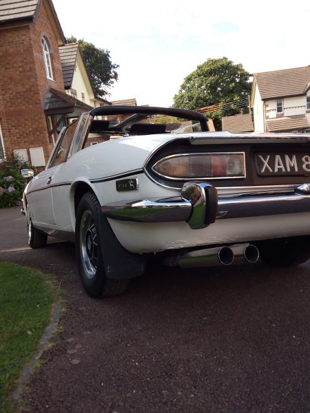 1972 TRIUMPH STAG V8 3 litre engine, 4 speed gearbox with overdrive, Tax & MOT exempt, lots of - Image 9 of 11