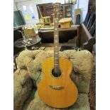 SHERIDAN ELECTRO-ACOUSTIC GUITAR, no BF-501E in soft case