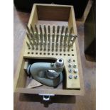 HOROLOGY, boxed staking tool with accessories
