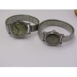 2 VINTAGE WRIST WATCHES, 1 by Cortibert, other by Tissot