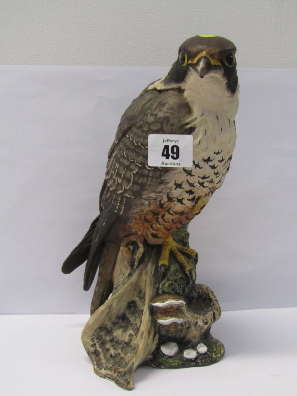 LIMITED EDITION ROYAL DOULTON, "Peregrine Falcon" HN3541, 8.5"