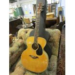 TURNER GUITAR, Turner Pro series acoustic guitar, no 65 in fitted case