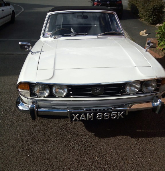 1972 TRIUMPH STAG V8 3 litre engine, 4 speed gearbox with overdrive, Tax & MOT exempt, lots of - Image 11 of 11