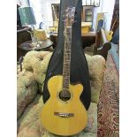 SHERIDAN GUITAR, Sheridan electro-acoustic guitar, no BL-120CE, in fitted case