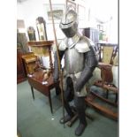 MILITARY, 17th Century style suit of Armour on stand, 71" high