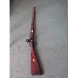ANTIQUE FIREARM, 1835 Brown Bess Flint Lock Rifle, with 1790 lock blake