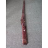 ANTIQUE FIREARM, early Indian Jezail Japur pattern matchlock rifle