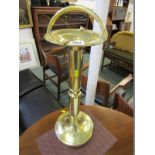 MARITIME, brass weighted base ship's ashtray stand