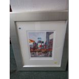 HENDERSON CISZ, signed limited edition colour print "Tokyo Life", 11" x 9"